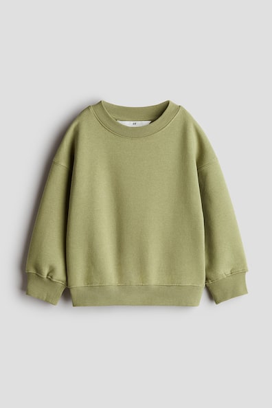 Oversized Crew-neck Sweatshirt