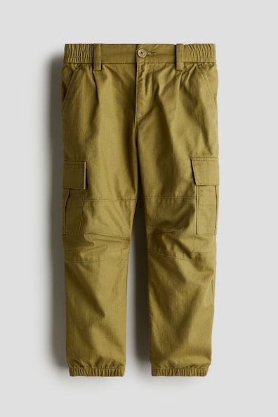 Twill Cargo Joggers